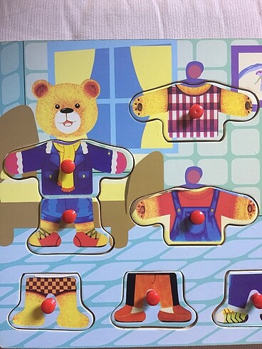 Fisher Price Ahşap puzzle