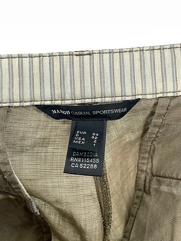 s Beden çeşitli Renk Mango Kumaş Pantolon %70 İndirimli.