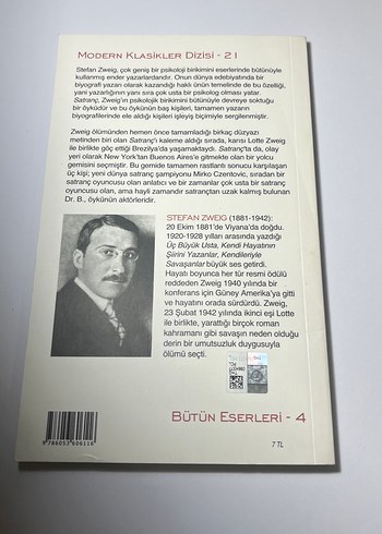  Satranç - Stefan Zweig