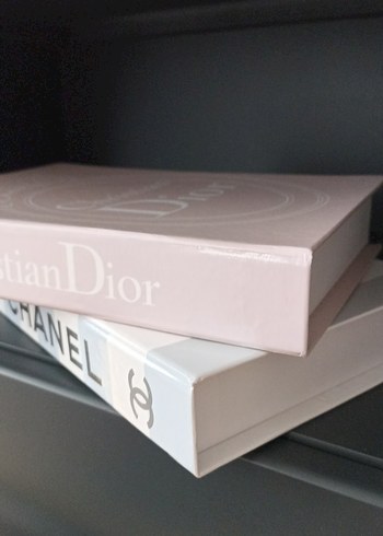 dekoratif kitap şeklinde kutu - Görsel 2