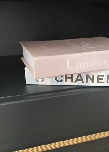 dekoratif kitap şeklinde kutu - Görsel 3