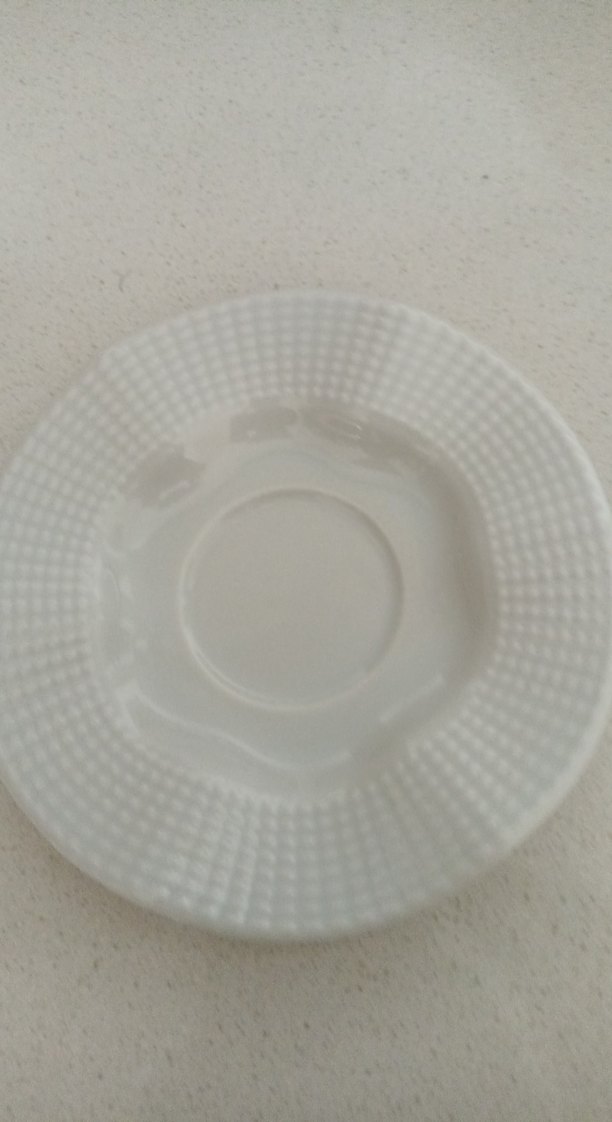 Beyaz Porselen Fincan ve Tabak Seti 6lı - Görsel 3