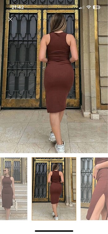 Trendyol & Milla midi elbise