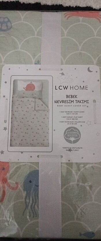 LC Waikiki LCW Home bebek nevresim takımı 