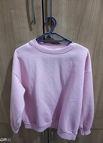 m Beden pembe Renk pembe sweatshirt