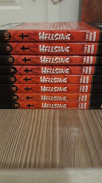 Hellsing 8 cilt manga