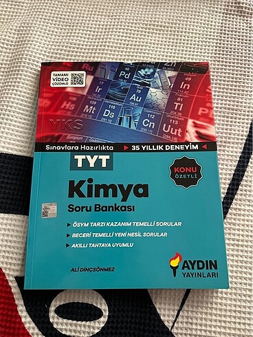 AYDIN YAYINLARI KİMYA SORU BANKASI