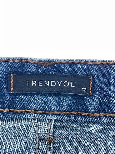 42 Beden mavi Renk Trendyol & Milla Jean / Kot %70 İndirimli.