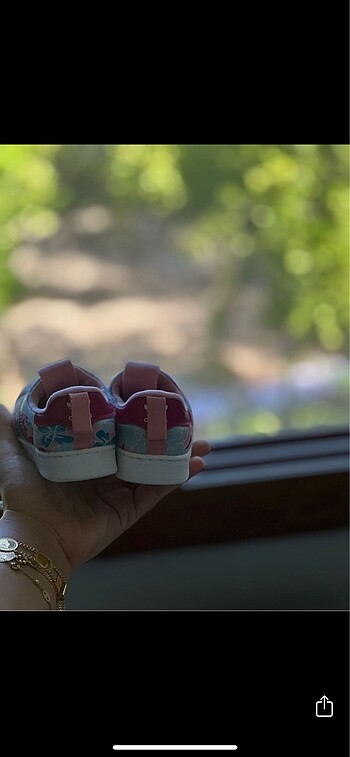 21 Beden pembe Renk Orijinal Adidas kız bebek spor ayakkabı