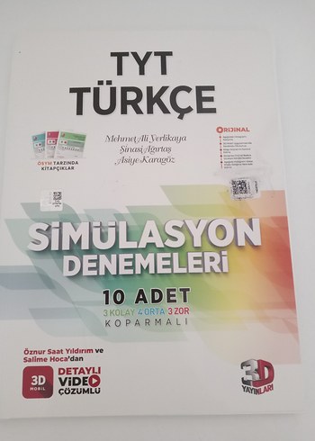 TYT Türkçe Simülasyon Denemeleri 3d