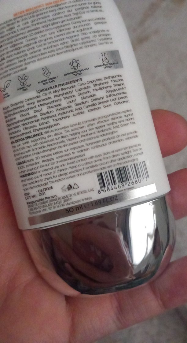 50 SPF Geniş Spektrumlu Güneş Kremi - Görsel 2