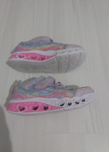 32 Beden çeşitli Renk Kız Çocuk Bağcıksız Renkli Tie-Dye Spor Ayakkabı
