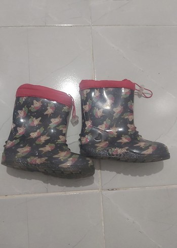 LC Waikiki Kız Çocuk Çok Renkli Desenli Yağmur Çizmesi