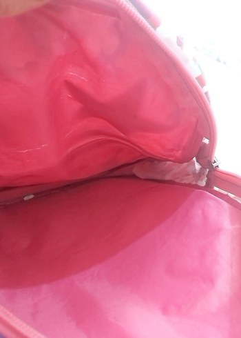 Renkli Kelebekli Pembe Çocuk Sırt Çantası - Görsel 6