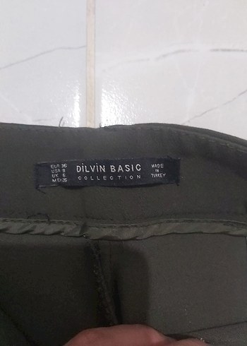 Düz Kesim Siyah Kadın İspanyol Paça Pantolon - Görsel 4