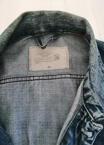 Colin's jean erkek kot Ceket - Görsel 3