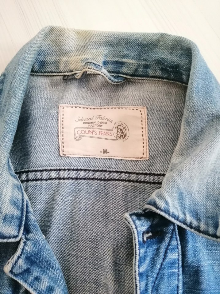 Colin's jean erkek kot Ceket - Görsel 3