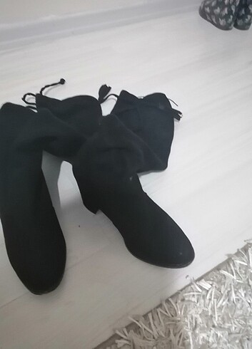 38 Beden siyah Renk Çorap çizme