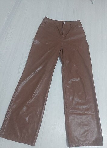 Defacto kadın deri pantolon - Görsel 2