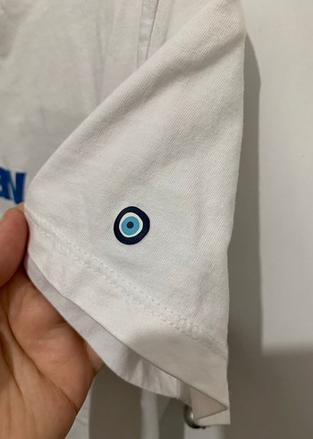 s Beden beyaz Renk Mavi Marka S beden beyaz kısakol tshirt