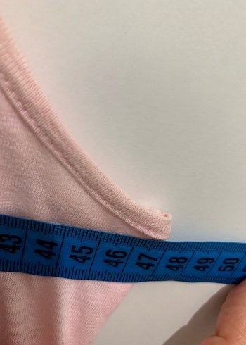 LC Waikiki Xside L beden askılı dantelli pembe bluz