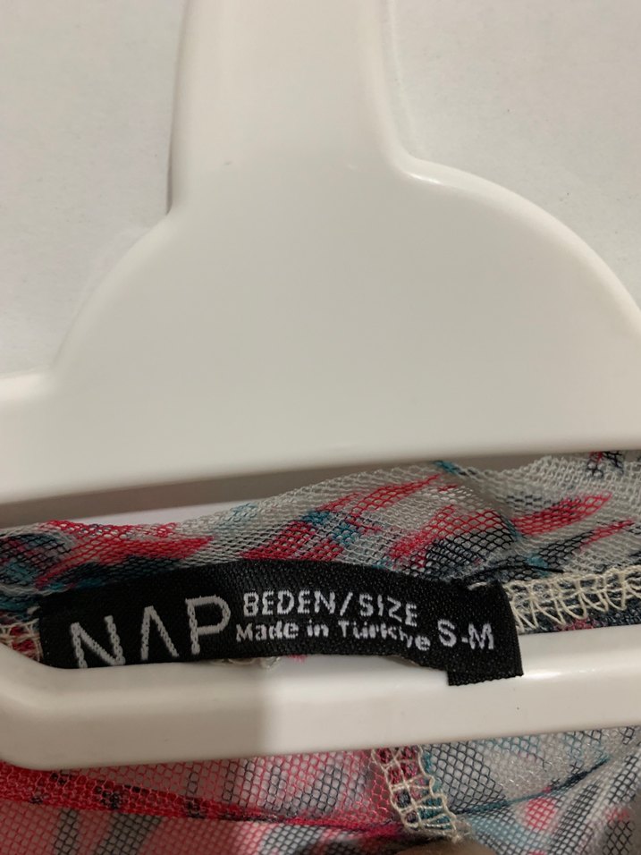 Nap S-M uyumlu desenli pareo elbise - Görsel 5