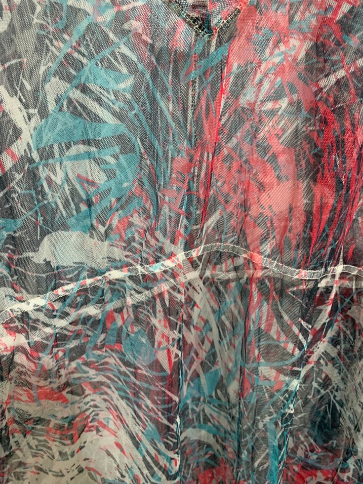 Nap S-M uyumlu desenli pareo elbise - Görsel 3