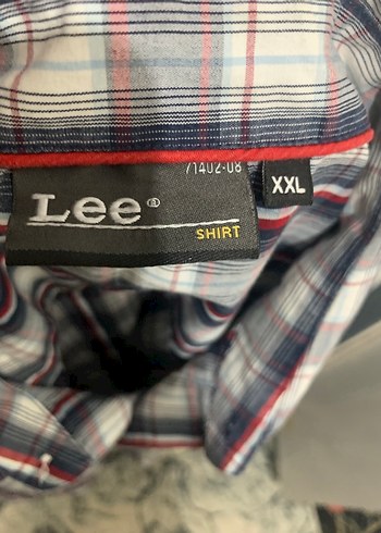 Lee Orijinal Lee XXL beden ekoseli gömlek
