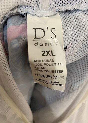 DS Damat XXL beden desenli deniz şortu - Görsel 9