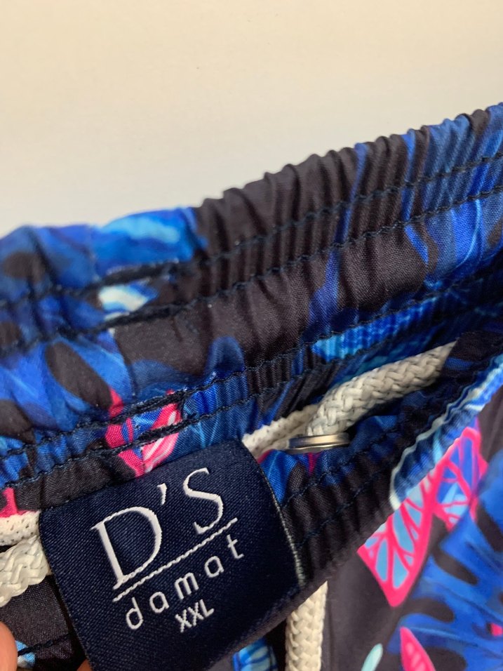 DS Damat XXL beden desenli deniz şortu - Görsel 4