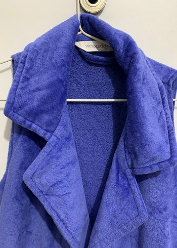 Victoria Secret M-L-XL kışlık havlu sabahlık bornoz - Görsel 11