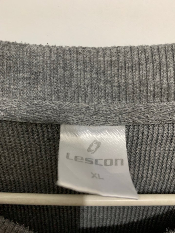 Lescon XL beden gri sweatshirt - Görsel 3