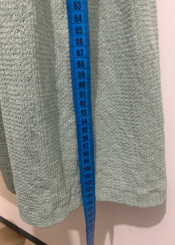 48 Beden yeşil Renk H&M 4XL-5XL uyumlu askılı yeşil elbise