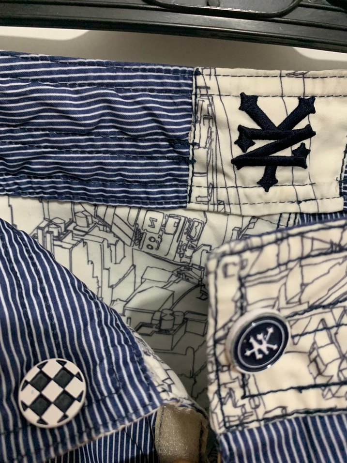 Zoo York y2k 36 beden çift yönlü şort - Görsel 4