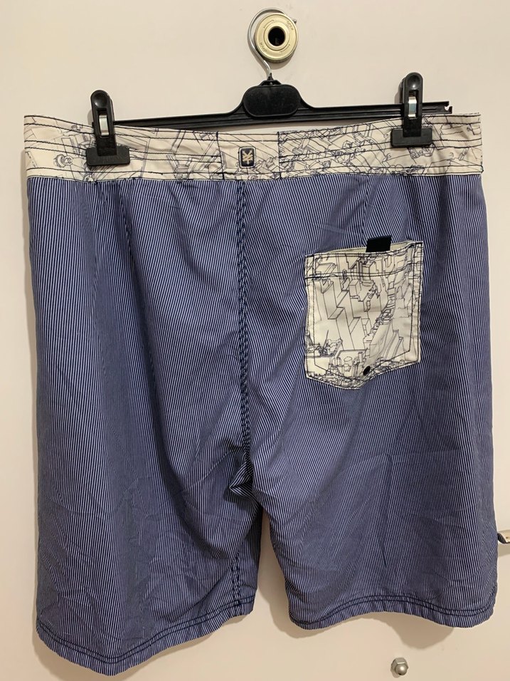 Zoo York y2k 36 beden çift yönlü şort - Görsel 5