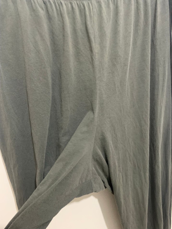 2XL-3xL beden cepli yüksek bel pijama altı - Görsel 3