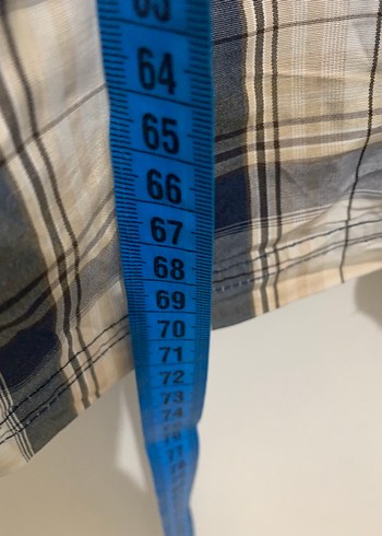 L-XL uyumlu önden düğmeli pijama üst - Görsel 5