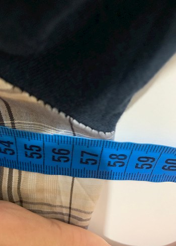 L-XL uyumlu önden düğmeli pijama üst - Görsel 4