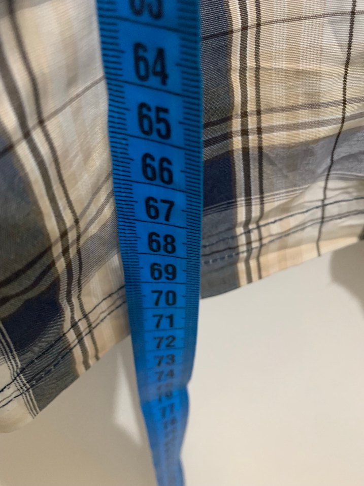 L-XL uyumlu önden düğmeli pijama üst - Görsel 5