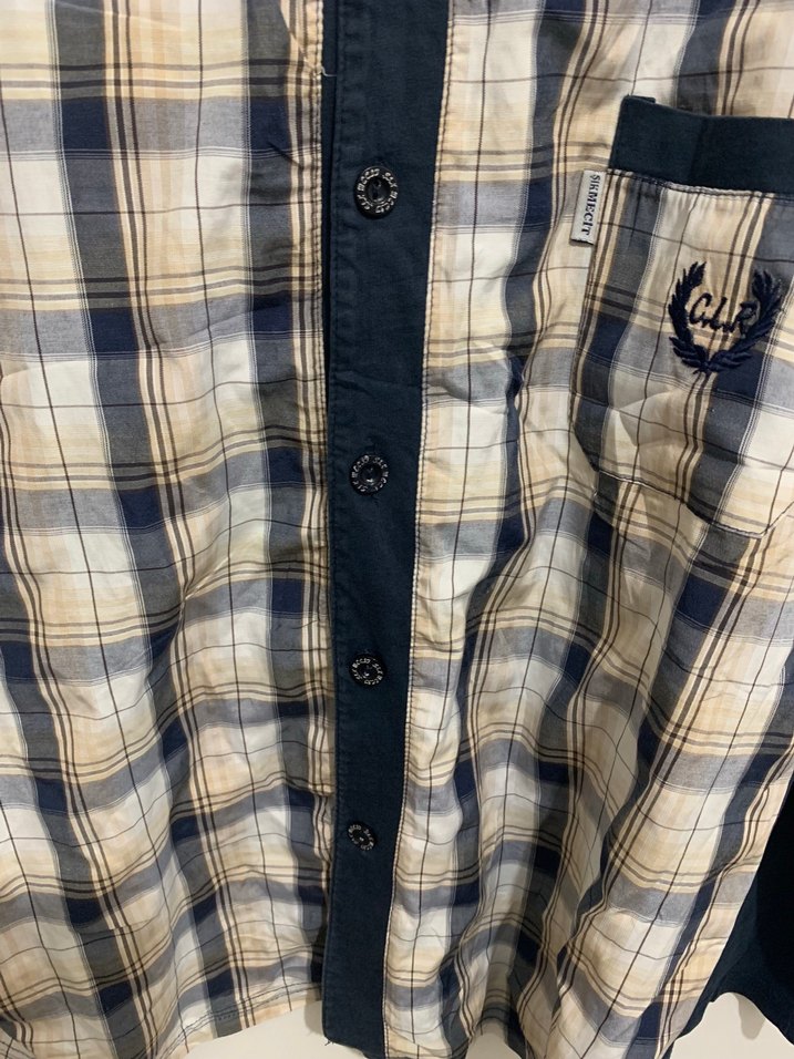 L-XL uyumlu önden düğmeli pijama üst - Görsel 2