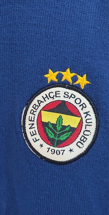 xxl Beden lacivert Renk Fenerbahçe XXL unisex V yaka kazak