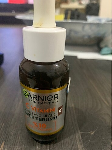 Garnier süper aydınlatıcı Gece Serumu