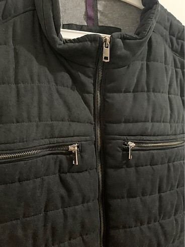LC Waikiki LCW 2XL DİK YAKA SİYAH ŞİŞME YELEK