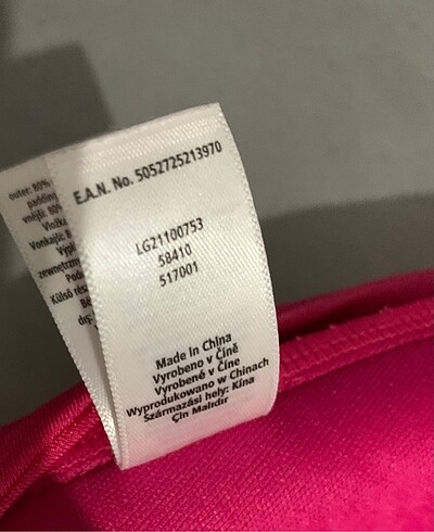 44 Beden F&F yurtdışı 44 beden fuşya bikini üstü