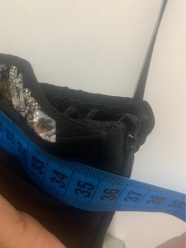 Koton 34 beden straplez abiye elbise - Görsel 7