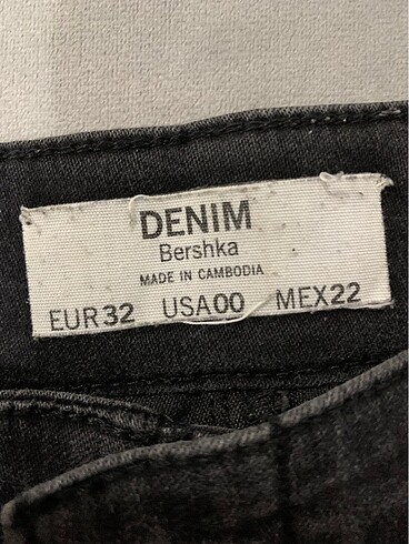 Bershka Bershka 32 beden yüksek bel mini şort