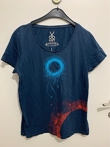 Kaft L beden yazlık kısakol tshirt