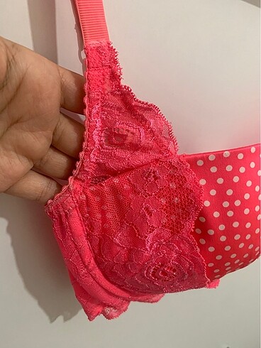 F&F F&F 75DD/34DD puantiyeli dantel sütyen