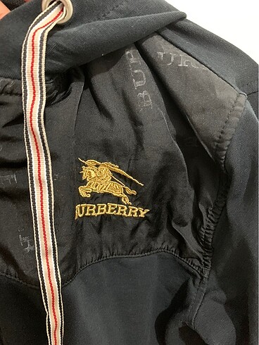 l Beden siyah Renk Orijinal Burberry L beden kapüşon sweatshirt