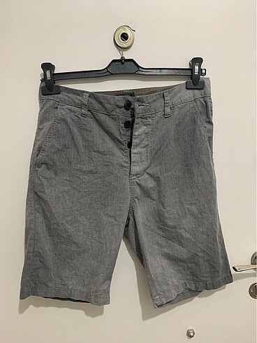 H&M 28 beden gri bermuda şort